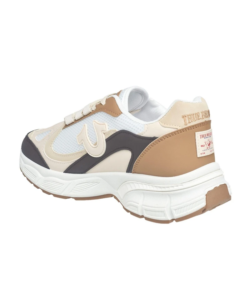 True Religion Womens Dreezy Chunky Logo Sneaker