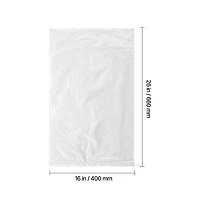 Sugift Empty Sandbags 100 Packs 16 x 26 in Heavy Duty Sand Bags Sacks with Ties 50lb Capacity