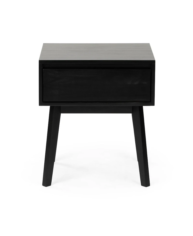 Max and Lily Scandinavian Nightstand with 1 Drawer
