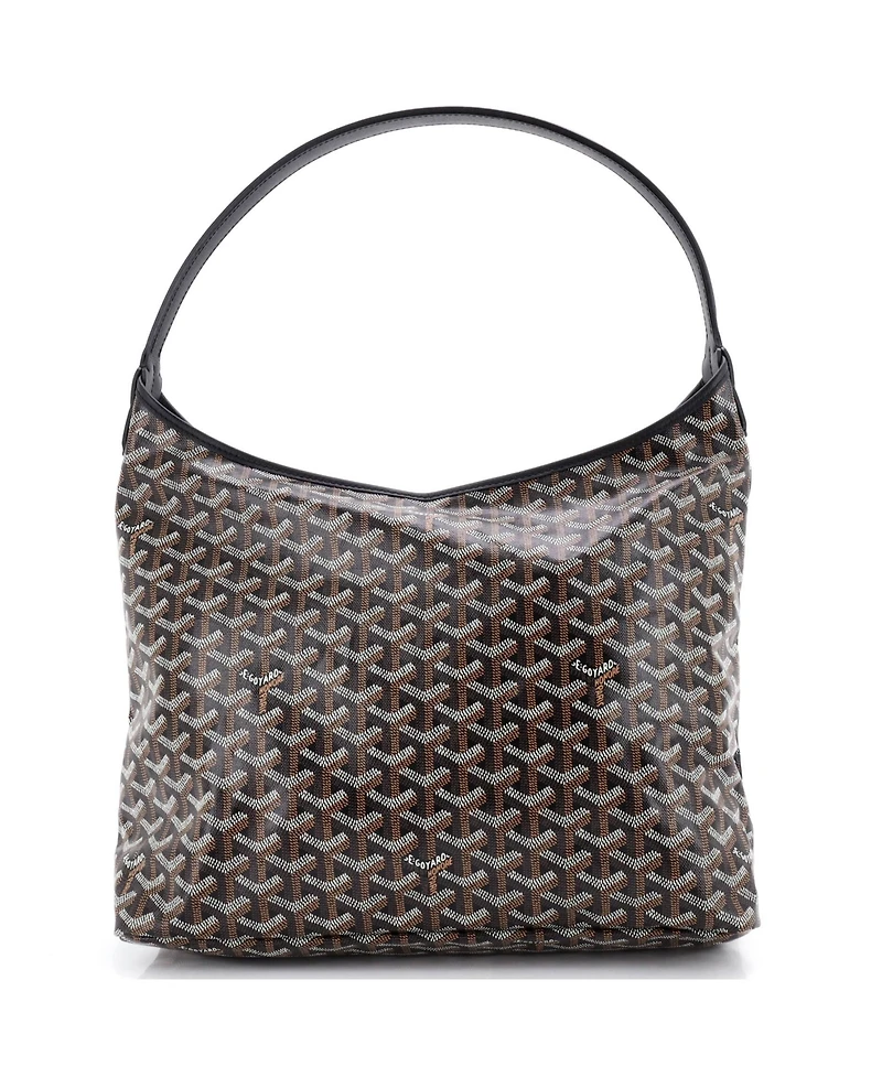 Pre-Owned Goyard Boheme Hobo Coated Canvas
