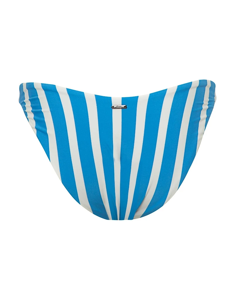 Maaji Women's Azure Stripes Splendour Bikini Bottom