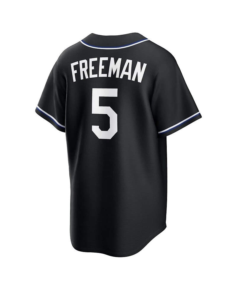 Nike Men's Freddie Freeman Black Los Angeles Dodgers 2026 Replica Fashion Jersey