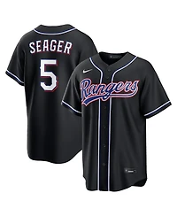 Nike Men's Corey Seager Black Texas Rangers 2026 Replica Fashion Jersey