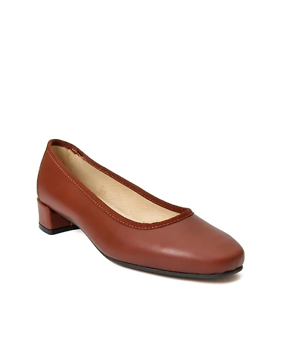 Menina Step Women's Isa Leather Ballet Flat