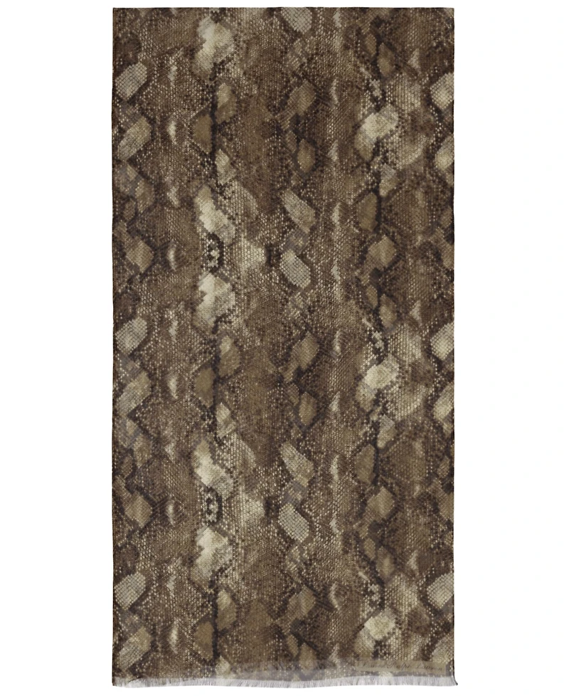 Lauren Ralph Lauren Abstract Silk Oblong Scarf