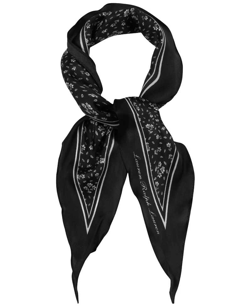 Lauren Ralph Lauren Charming Floral Small Diamond Scarf