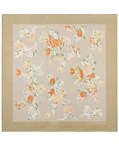 Lauren Ralph Lauren Floral Small Square Scarf
