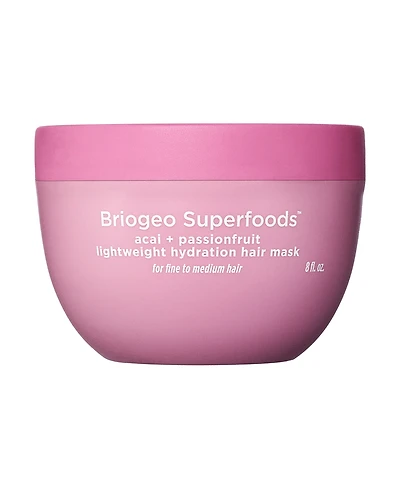 Briogeo Acai + Passionfruit Lightweight Hydration Hair Mask, 8 oz.