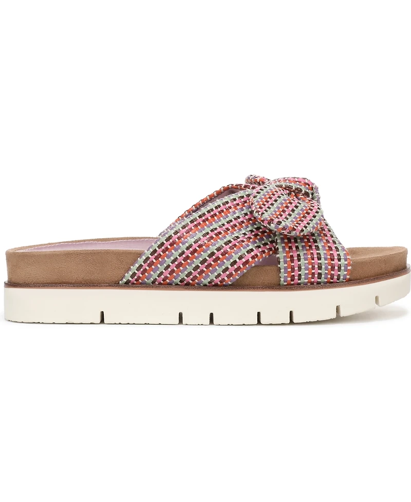 Sam and Libby Women's Astrid Bow Platform Footbed Sandals