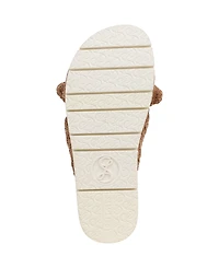 Sam and Libby Women's Astrid Bow Platform Footbed Sandals