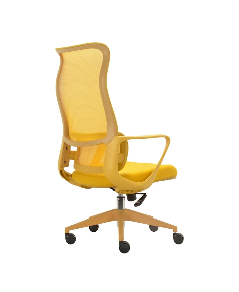 Flynama Modern Blue High Back Ergonomic Mesh Office Task Chair