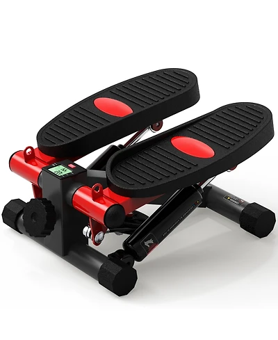 Harison Mini Stepper with Lcd Monitor, 300LBS Capacity Portable Stair Stepper