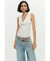 Desigual Women's Draped sleeveless t-shirt