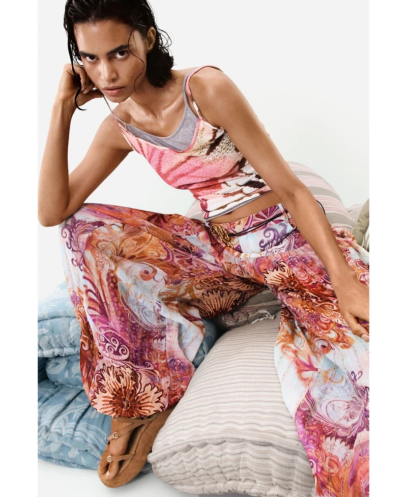 Desigual Women's 2-in-1 Strappy Top