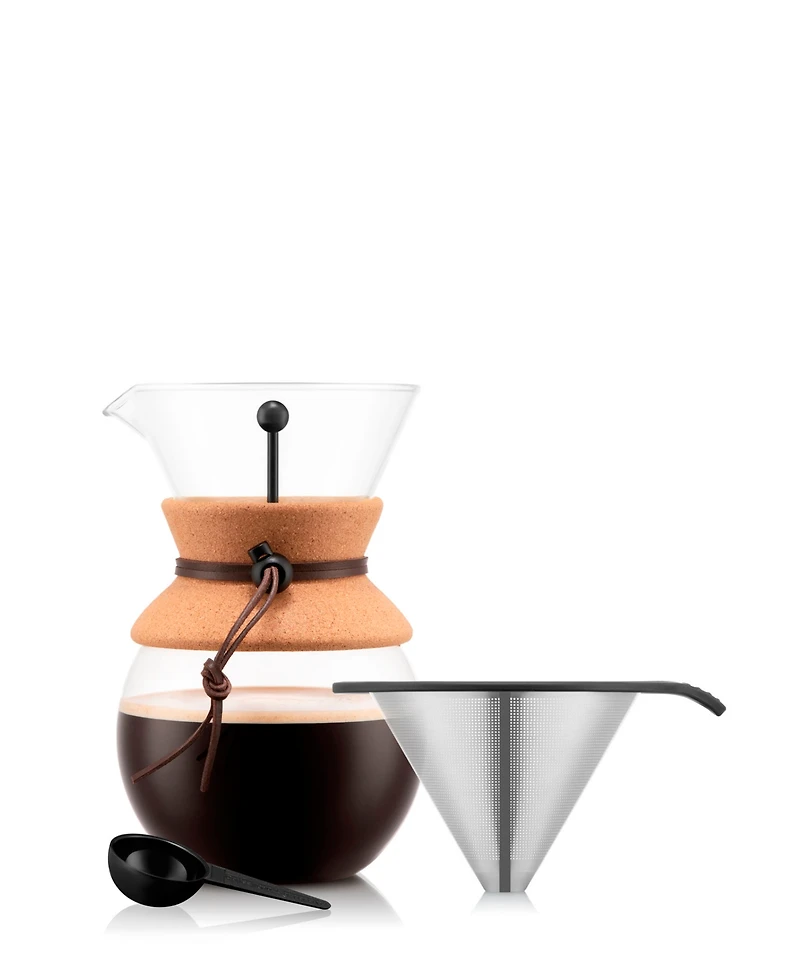 Bodum 34 oz. Cork Sleeve Pour Over Coffee Maker