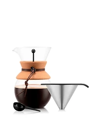 Bodum 34 oz. Cork Sleeve Pour Over Coffee Maker