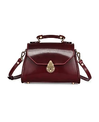 Old Trend Laurel Small Leather Satchel Handbag