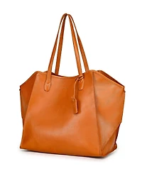 Old Trend Iris Large Leather Carryall Tote Handbag