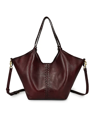 Old Trend Wisteria Small Handwoven Tote Handbag