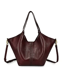 Old Trend Wisteria Small Handwoven Tote Handbag