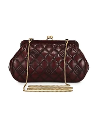 Old Trend Petunia Small Quilted Leather Crossbody Handbag