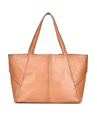 Old Trend Wishbone Extra-Large Leather Carryall Tote Handbag