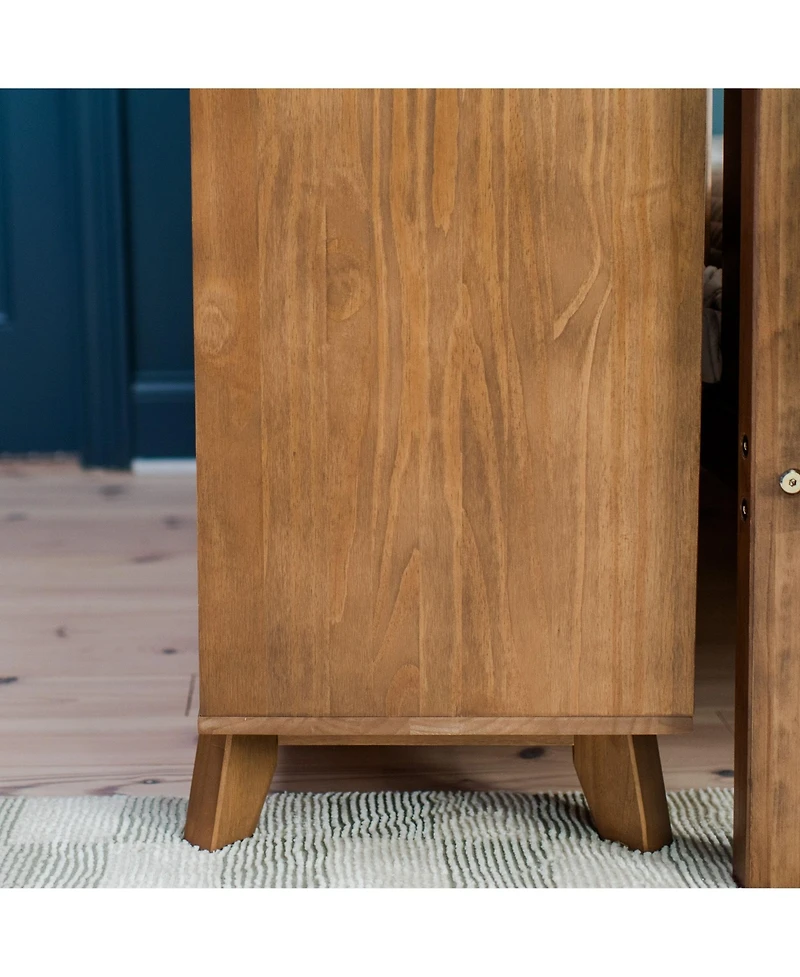 Max and Lily Solid Wood 6 Drawer Dresser