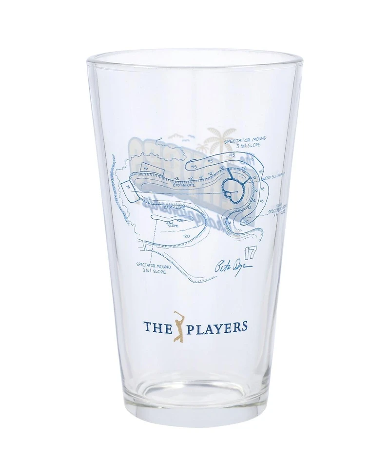 Atlantic Group Distribution The Players Postcard 16oz. Pint Glass