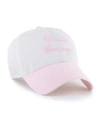 '47 Brand Women's White Dallas Cowboys Gelato Two-Tone Clean Up Adjustable Hat