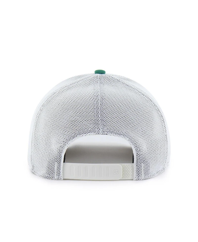'47 Brand Men's Kelly Green/White San Diego Padres Elevated Greens Adjustable Trucker Hat