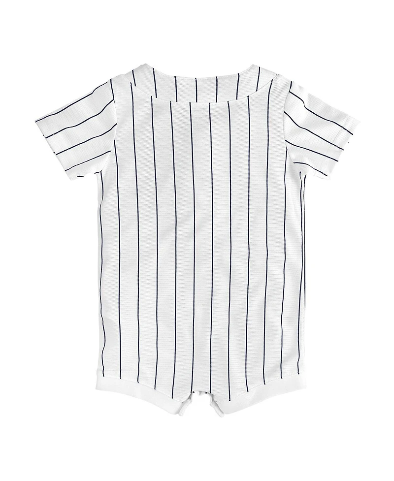 Nike Baby Boys and Girls White Milwaukee Brewers Alternate Replica Romper Jersey