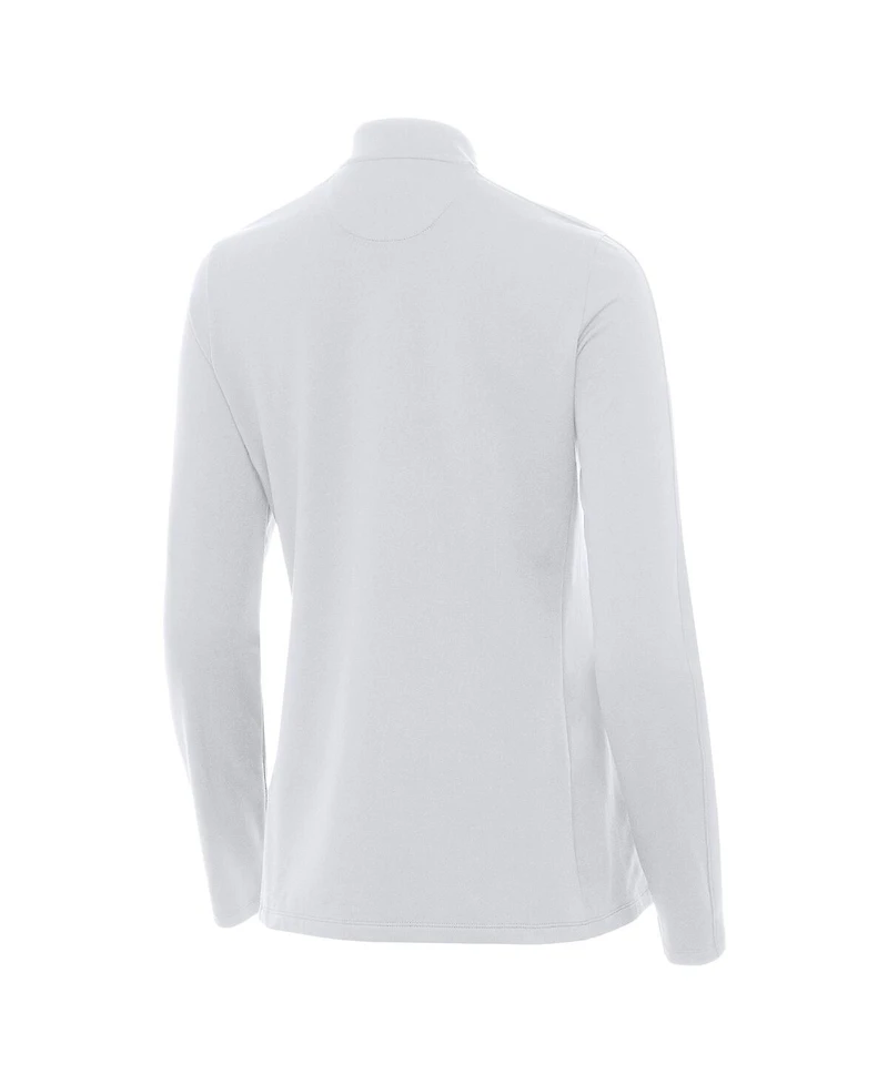 Antigua Women's White Florida Gators GatorBoys Continual Full-Zip Jacket