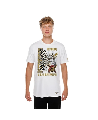 New Era Men's White Pittsburgh Pirates 2026 City Connect Photo Real T-Shirt