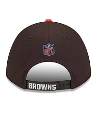 New Era Men's Brown/Orange Cleveland Browns 2026 Nfl Draft 9FORTY M-Crown Adjustable Hat