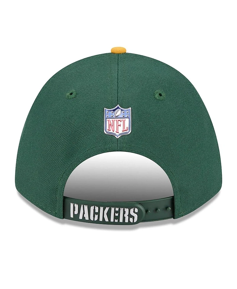 New Era Men's Green/Gold Green Bay Packers 2026 Nfl Draft 9FORTY M-Crown Adjustable Hat