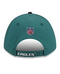 New Era Men's Midnight Green/Black Philadelphia Eagles 2026 Nfl Draft 9FORTY M-Crown Adjustable Hat