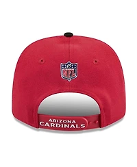 New Era Men's Cardinal/Black Arizona Cardinals 2026 Nfl Draft 9SEVENTY Adjustable Hat