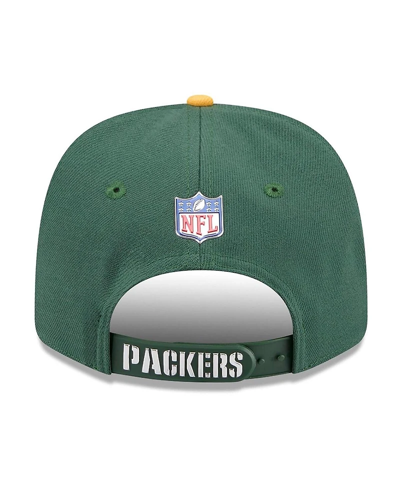 New Era Men's Green/Gold Green Bay Packers 2026 Nfl Draft 9SEVENTY Adjustable Hat