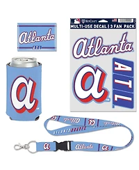 Wincraft Atlanta Braves 2026 City Connect 4-Piece Fan Pack