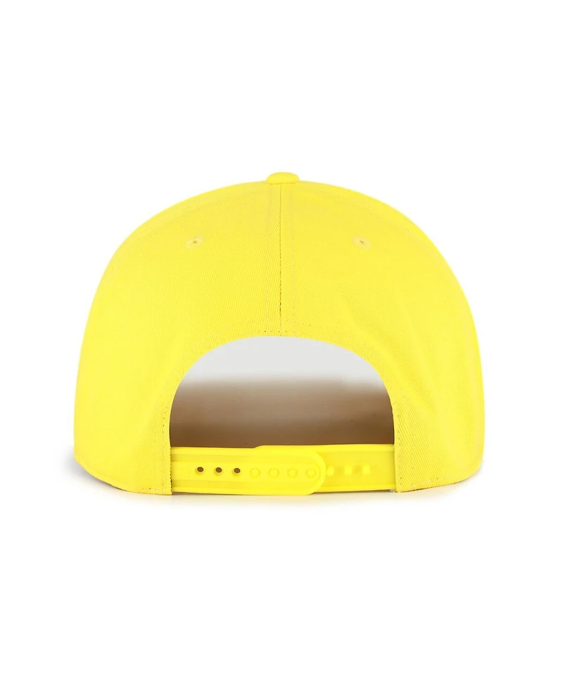 '47 Brand Men's Maize Michigan Wolverines Script Fade Hitch Adjustable Hat