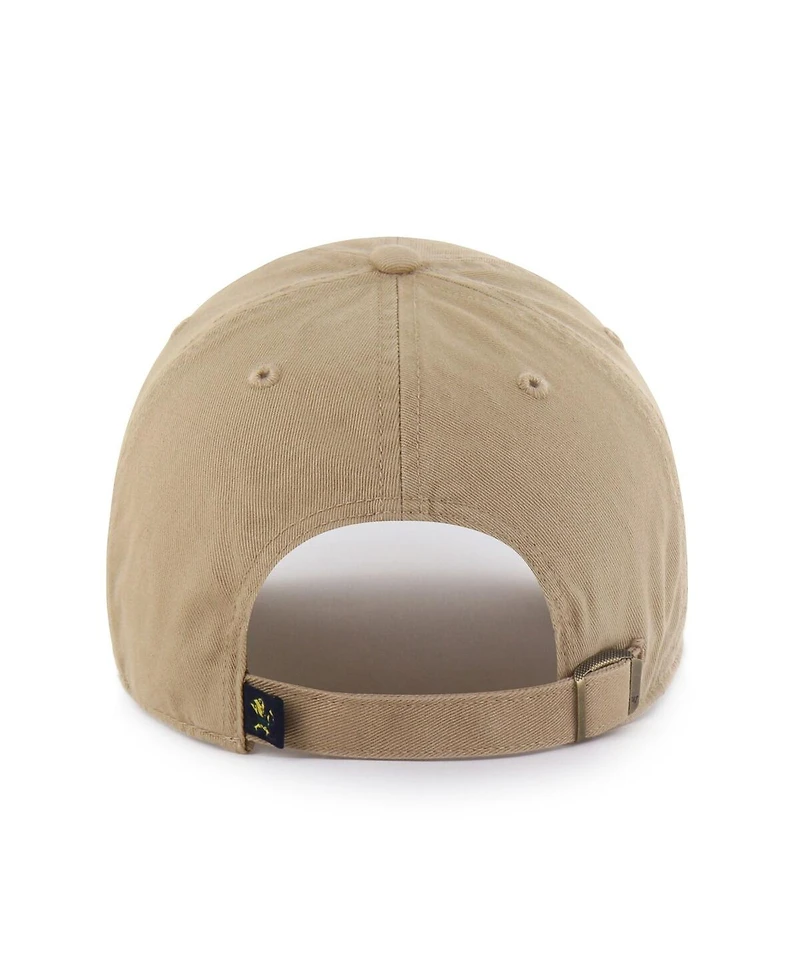 '47 Brand Men's Khaki Notre Dame Fighting Irish Vault Clean Up Adjustable Hat