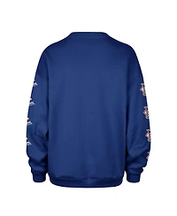 '47 Brand Women's Royal Los Angeles Dodgers Trendy Team Go Big Oversized Sweatshirt