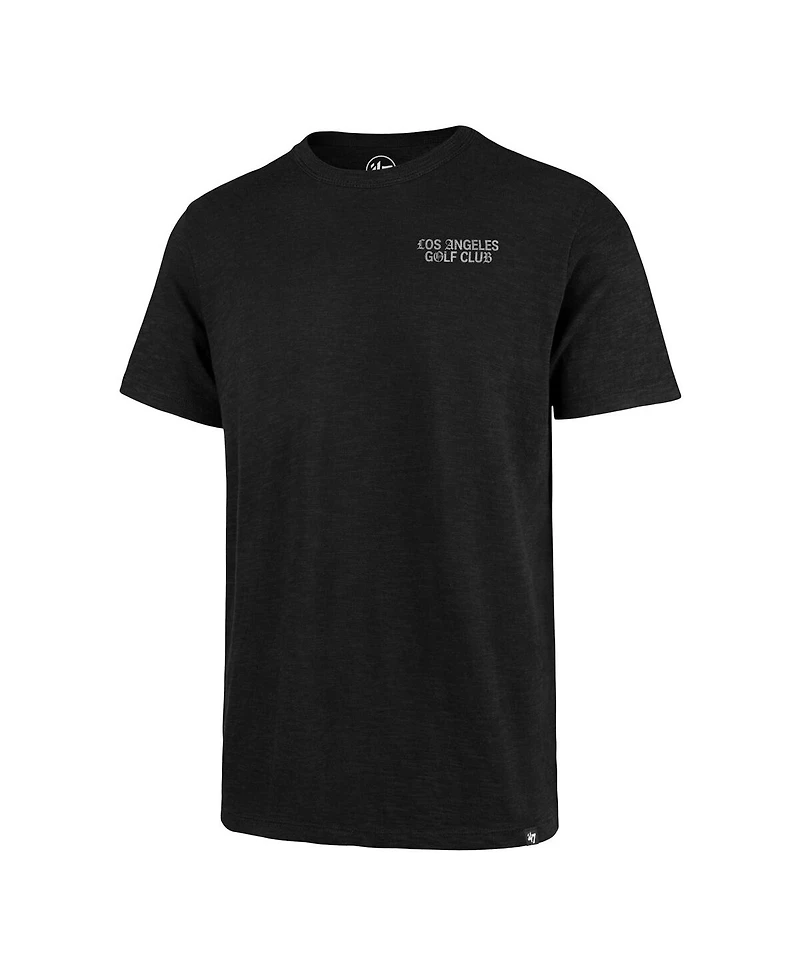 '47 Brand Men's Black Tgl Los Angeles Golf Club Backer Scrum T-Shirt