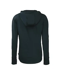 Cutter & Buck Women's Navy Atlanta Braves Daybreak Eco Full-Zip Hoodie