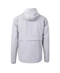 Cutter & Buck Men's Gray San Francisco Giants Charter Eco Half-Zip Anorak Jacket