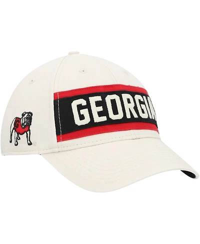 '47 Brand Men's Cream Georgia Bulldogs Crossroad Mvp Adjustable Hat
