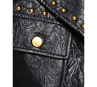 Michael Kors Women's Studded Notch Collar Jacket