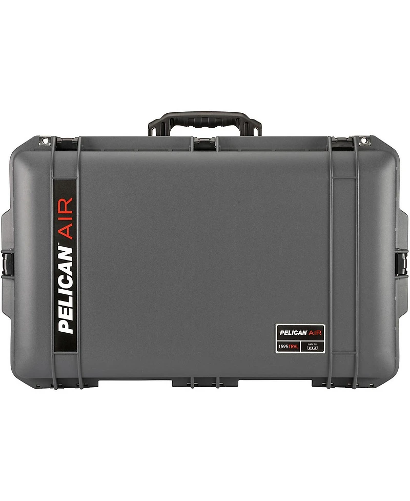 Pelican 1595TRVL Wheeled Waterproof Air Travel Case with Lid Organizer and Packing Cubes