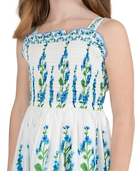 Rare Editions Girls' 7-16 Tropical Floral Print Maxi Dress