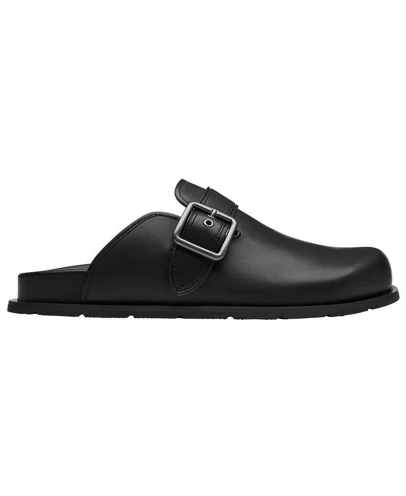Coach Men's Slip-on Leather Clogs